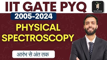 Physical Spectroscopy IIT GATE PYQ (2005 - 2024) A to Z