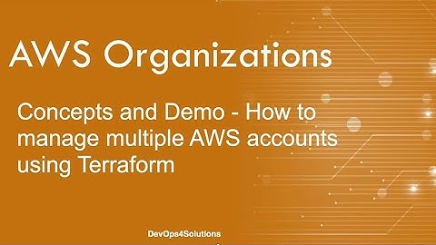 How to manage and access multiple AWS accounts using AWS Organizations for Beginners