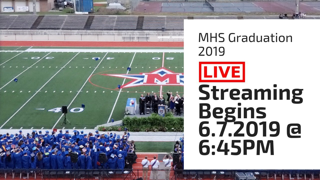 McDowell High School Graduation 2019 YouTube