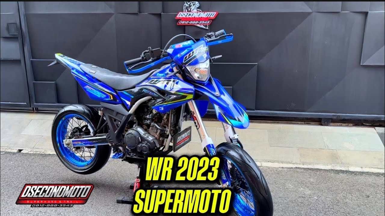 JUAL YAMAHA WR 155 MULUS LOW KM SUDAH SUPERMOTO USD REAL JUMP 