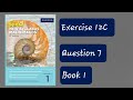 Exercise 12C (Area of Shaded Region) Question 7 Think New Syllabus Mathematics 8th Edition Book 1