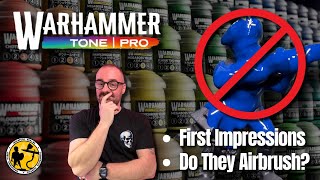 Warhammer Tone Pro: First Impressions | Do they work with an airbrush?