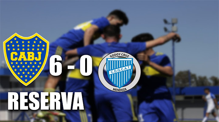 Los GOLES de BOCA a GODOY CRUZ (6-0) Torneo de RESERVA 2021