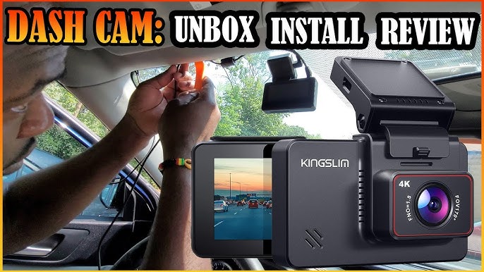 Kingslim D4 4K Dual Dash Cam