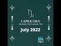 Capricorn ♑️ Disharmony in the Home?  July 2022 Love and General Tarot Reading.