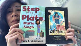 Book Talk// Two Mixed-Race Mexican/Asian Baseball Girl Middle Grade Books