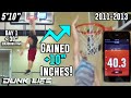 How I Increased Vertical 10" Inches! (30" - 40") - 5'10" Steven Celi