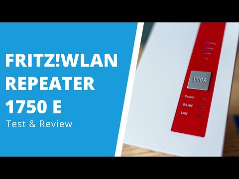 FRITZ WLAN Repeater 1750E - Test & Installation