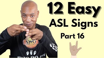 Learn ASL: 12+ Common Signs You’ll Actually Use (Part 16)