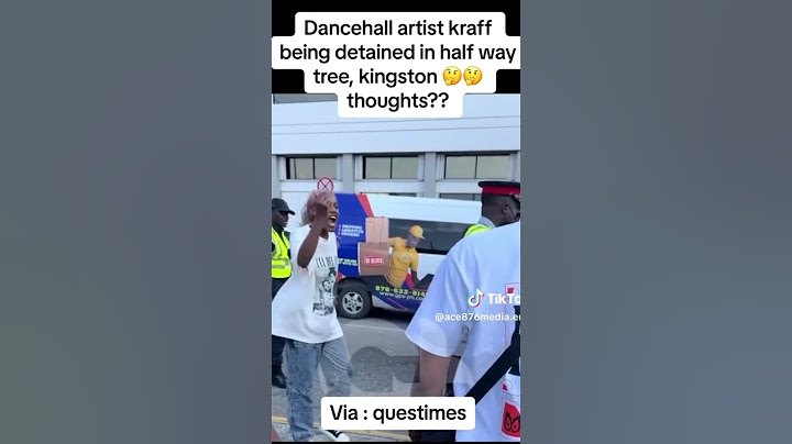 Dancehall Artist KRAFF being Detained in Jamaica