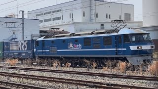 EF210-107号機[新]牽引　高速貨物貨物列車