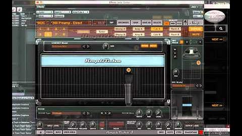 Amplitube 3 501: Working with Amplitube - 3. General Overview - Routing and Layout Descriptions