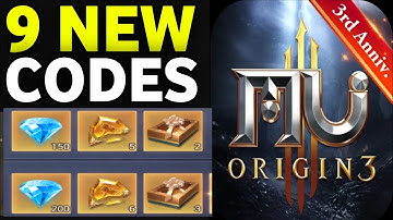 Update⚡MU Origin 3 Gift Codes 2025 | MU Origin 3 Codes - How To Redeem Code