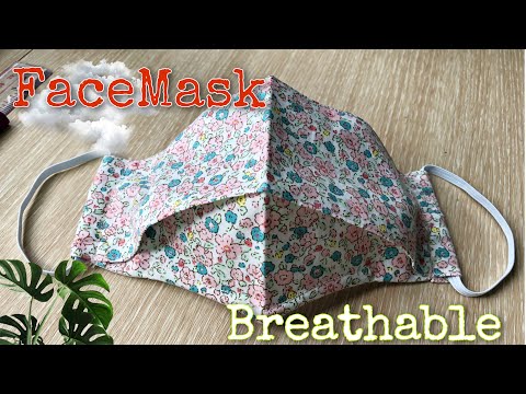 Diy : FaceMask 3D | หน้ากากอนามัย 3 มิติ |Maejam Handmade