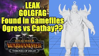 LEAK? - Golgfag Maneater Found In Game Files - New Ogre Character - Total War Warhammer 3