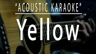 Video thumbnail of "Yellow - Acoustic karaoke (Coldplay)"