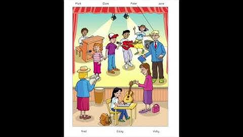 Movers Listening Part 1