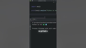 Emoji Module You Should Know In Python  #coding #python