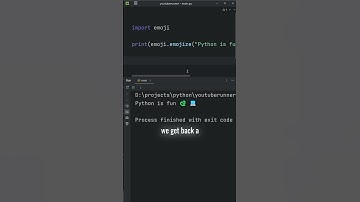 Emoji Module You Should Know In Python  #coding #python