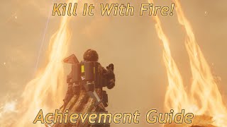 Helldivers 2 - How To Get The "Kill It With Fire!" Achievement ft. Fatal