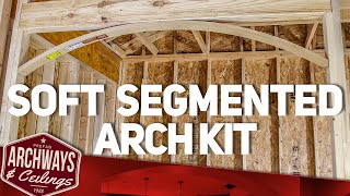 Installing a Soft Segmented Arch Doorway Kit aka eyebrow archway screenshot 4