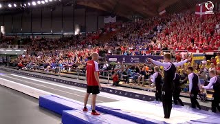 2022 TeamGym Europeans - Denmark Senior Men Wins Gold
