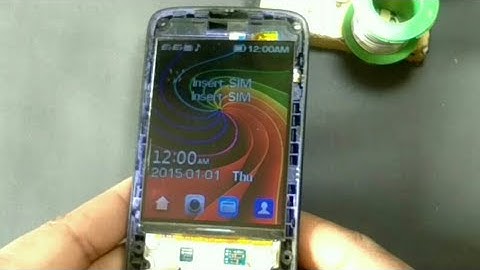 Micromax X849 Display Light Jumper Solution