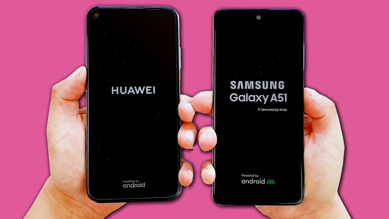 Samsung A51 Vs Huawei P40