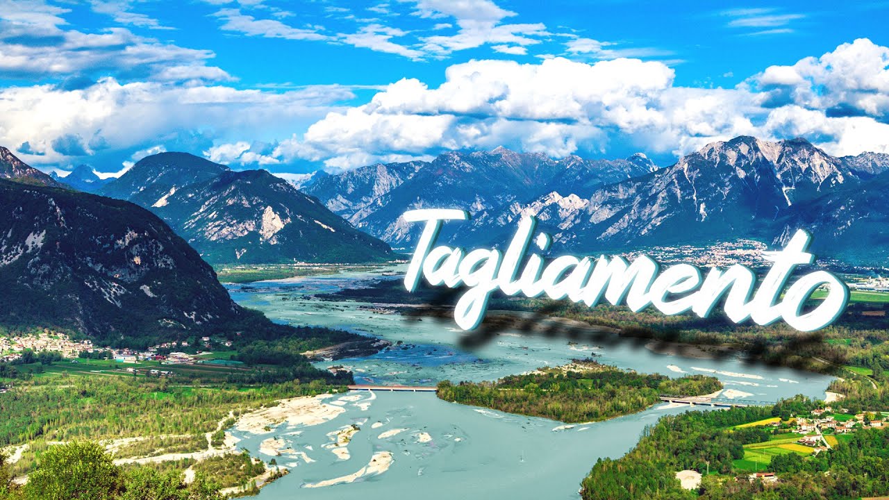 Discover Friuli: Wonders of the Tagliamento River! Castles & Wild Nature - Cinematic Drone 4K