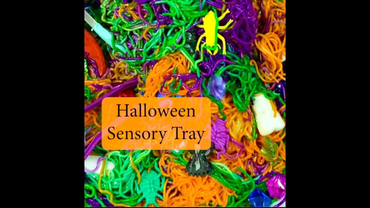 Halloween Sensory Tray