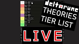 Deltarune Theories Tier list LIVE