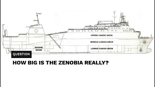 How big is the Zenobia wreck? We measured it!