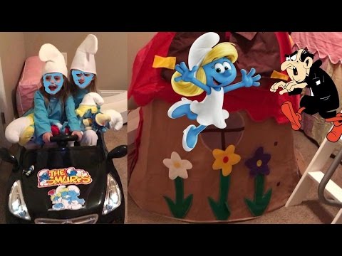 Smurfs Lost Village Toy Haul Hunt - NEW Toys from 2017 Movie w