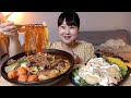 중국당면과 소고기 듬뿍 넣은 마라탕 달콤한 크림새우 먹방 Malatang Spicy hot pot Cream Fried shrimp Mukbang Eatingsound