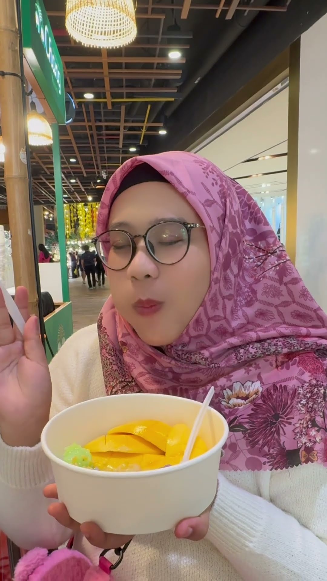 COBAIN MANGO STICKY RICE WARNA WARNI