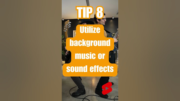 YouTube Shorts: Tips & Tricks | Tip 8 (Background Music/Sound Effects) The Shorts Guys #shorts