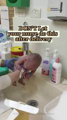 DON’T ❌ Let Your Nurse Do THIS After Delivery/Birth 🤯 ‼️