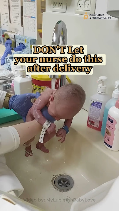 DON’T ❌ Let Your Nurse Do THIS After Delivery/Birth 🤯 ‼️