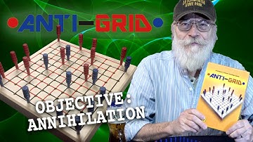 Anti-Grid - a challenging two-player abstract strategy game from NewVenture!