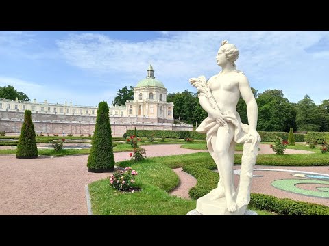 Video: Chinese palace description and photo - Russia - St. Petersburg: Lomonosov (Oranienbaum)