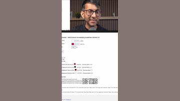 Fix Non-Compliant Colors FAST! Contrast Checker Tutorial