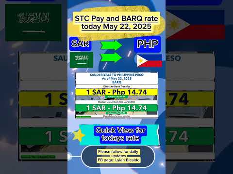 Quick View SAR To PHP Exchange Rate As Of May 22 2025 Exchangerate Saudiriyalrate Ofw Guide 