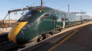 802 Class Leaving Didcot with Impressive Acceleration