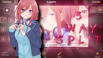 3 way split tutorial (videostar)