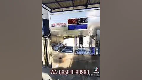 Paket Murah Usaha Depot Air Minum Isi Ulang 2 Pengisian Full Stainless #depotairminum #usaharumahan