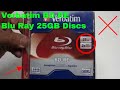 ✅  How To Use Verbatim BD-RE Blu Ray 25GB Discs Review