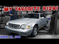 Excellent R129 at Omega! The CAR WIZARD gets to drool over this 2000 SL500 Mercedes