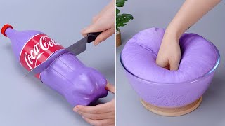 💜  1 hour relaxing video | Amazing Cake Decorating Tutorials | Purple Cake Compilation | Tasty Cake