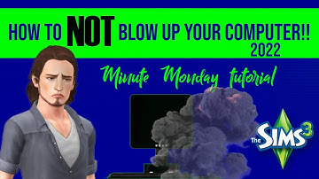 CAP YOUR FPS OR SIMS 3 WILL FRY YOUR GRAPHICS CARD! (Nvidia/GeForce)