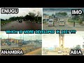 COMPARING THE CITY OF ENUGU, ANAMBRA, IMO AND ABIA STATE NIGERIA IN 2020, A ROAD TRIP TO SOUTHEAST